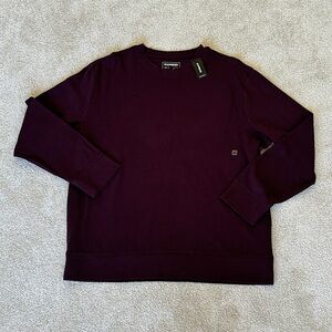 NWT Burgundy Express Super Soft Crewneck XL